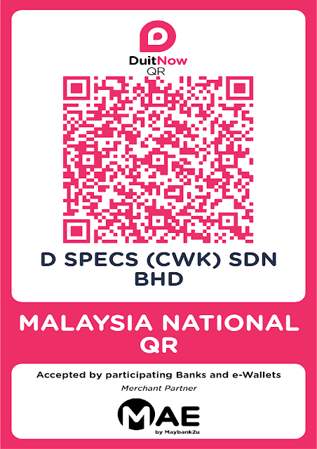 DR SPECS – KUANTAN PARADE (D SPECS (CWK) SDN BHD) – Maybank QRPay
